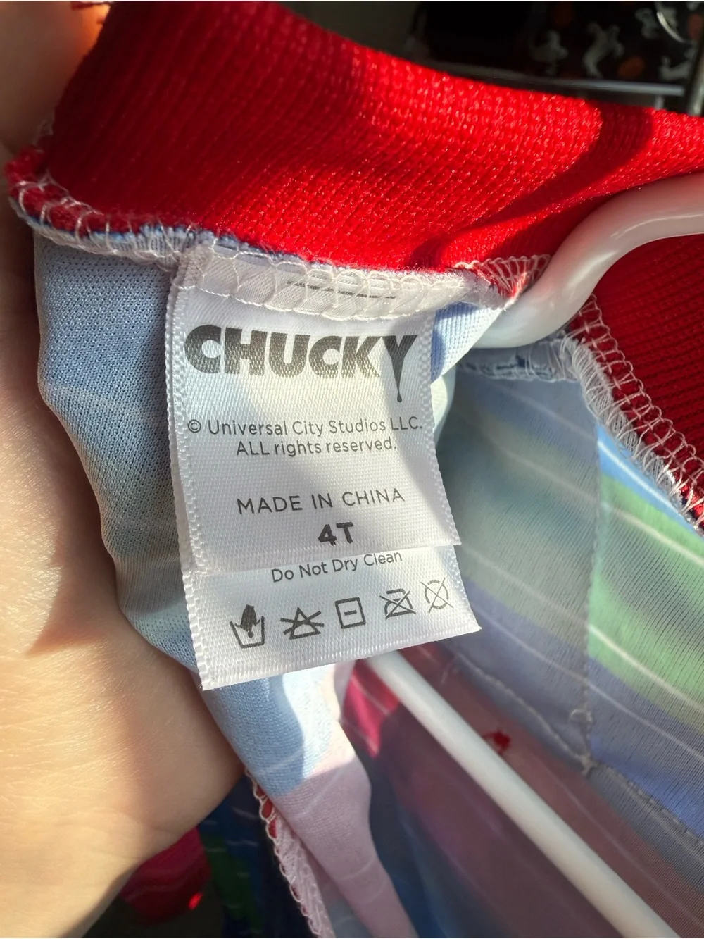 Kids Chucky Costume 4T